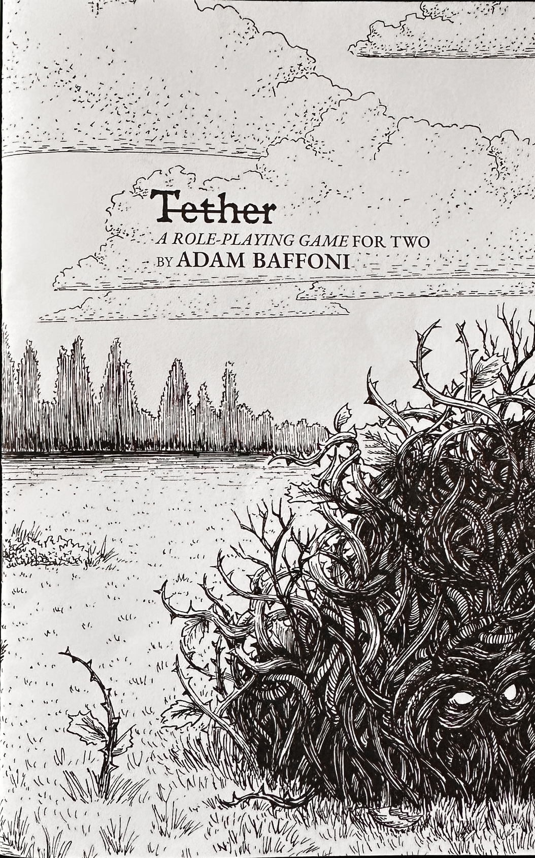 A review of Tether, the 2-player, letter-writing, TTRPG from Pandion&nbsp;Games